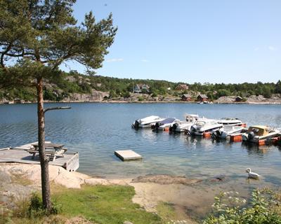 Langeneskilen Inn Eksteriør bilde